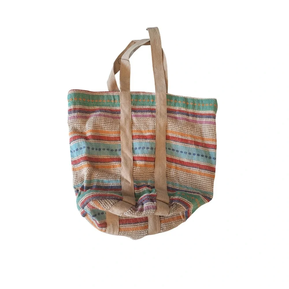 Vintage Addiction Cotton HOBO Bag‎ Multicolor